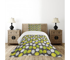 Neatly Scribbled Fruit Bedspread Set