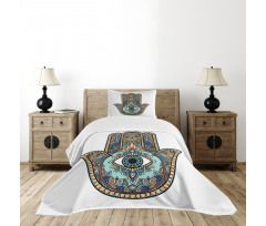 Motif All Seeing Eye Bedspread Set