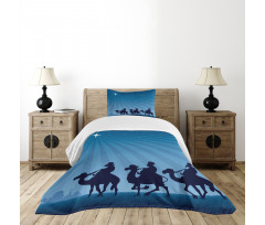 Timeless Scenery Illustration Bedspread Set