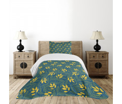 Autumn Leaf Circle Bedspread Set