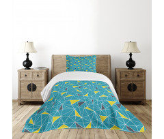 Fractal Shapes Bedspread Set