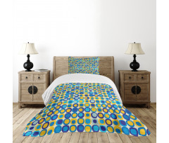 Circular Motifs Bedspread Set