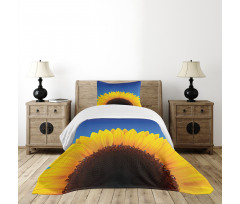 Sunflower Leaf Bedspread Set