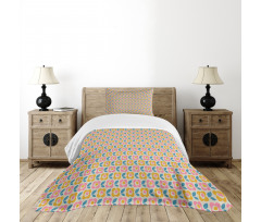 Floral Pattern Design Bedspread Set
