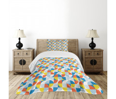 Bauhaus Circular Form Bedspread Set