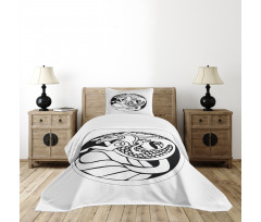 Druidic Unicorn Bedspread Set