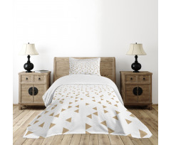 Triangle Composition Bedspread Set