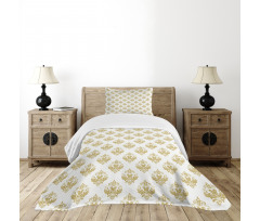 Ornamental Stamped Bedspread Set