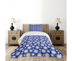 Daisies Spring Bugs Bedspread Set