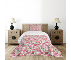 Joyous Botanical Concept Bedspread Set