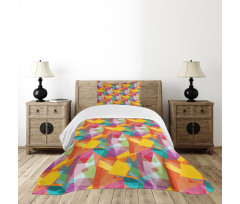 Contemporary Colorful Bedspread Set