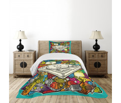 Cube Microphone Bedspread Set