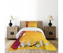 Geisha Lady Bedspread Set