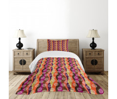 Colorful Style Bedspread Set