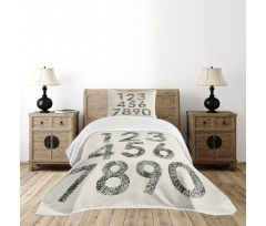 Grunge Dotwork Bedspread Set