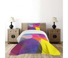 Colorful Circles Bedspread Set