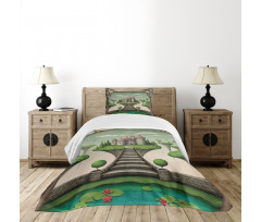 Boho Castle and Meadows Bedspread Set