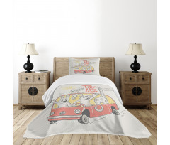 Traveling Animals Bedspread Set