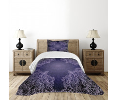 Floral Lacework Bedspread Set