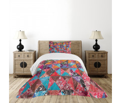 Colorful Traditional Bedspread Set