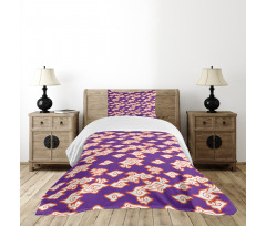 Indonesian Batik Hippie Bedspread Set