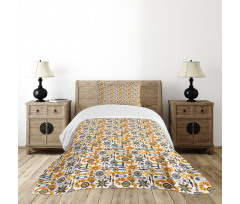 Industrial Elements Bedspread Set