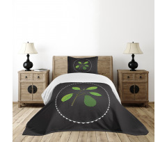 Alligator Pear Tree Bedspread Set