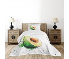 Simplistic Doodle Art Bedspread Set