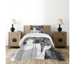 Retro Party Concept Bedspread Set