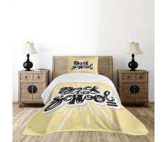 Back to School Chalky Bedspread Set