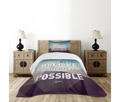 Anything Is Possible Bedspread Set