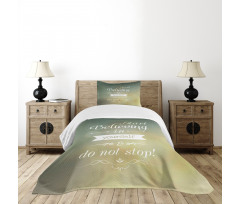 Believe in Yourself Bedspread Set