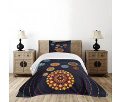 Planet Bedspread Set