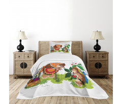 Granddaughter Animal Bedspread Set