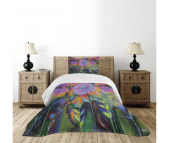 Marigold Blossom Bedspread Set