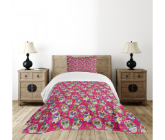 Mexican Holiday Bedspread Set