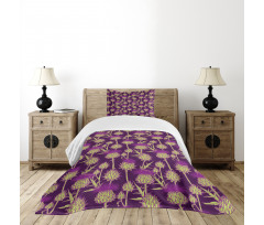 Vibrant Color Scottish Bedspread Set