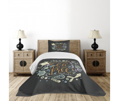 Let the Sea Set You Free Bedspread Set