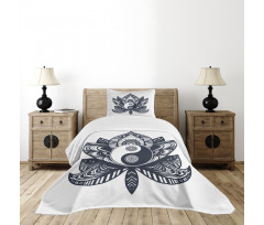 Lotus Leaf Spritiual Bedspread Set