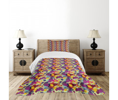 Oak Leaves with Nuts Bedspread Set