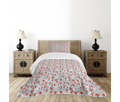 Sketch Woodland Design Bedspread Set