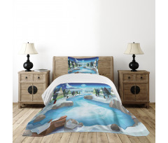 Winterland Bedspread Set