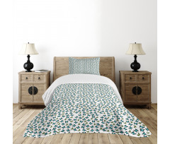Swallowtail and Green Bedspread Set