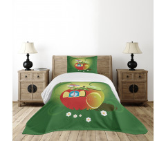 Bug with a Hat Bedspread Set