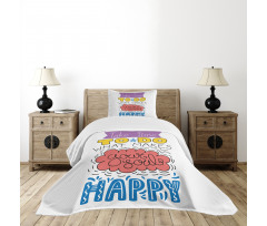 Make Your Soul Happy Bedspread Set