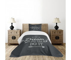 Wise Words Vintage Bedspread Set