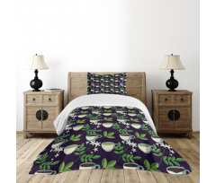 Healthy Organic Tea Bedspread Set