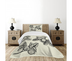 Rosa Canina Sketch Bedspread Set