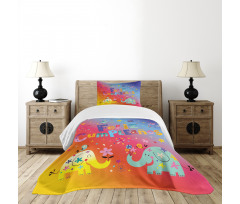 Feliz Cumpleanos Party Bedspread Set