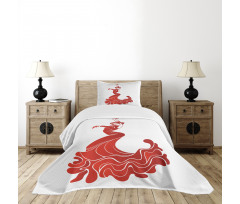 European Folklore Ethnic Bedspread Set